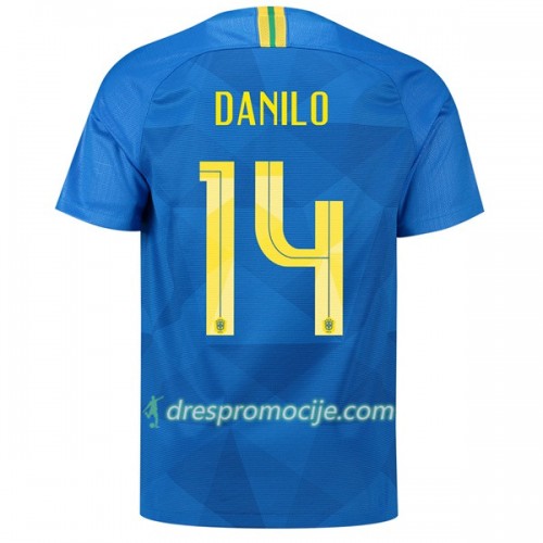 Brazil Dres Danilo 14 Gostujući Svjetsko prvenstvo 2018 Brazil Dres Danilo 14 Gostujući Svjetsko prvenstvo 2018